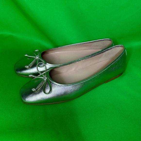 Gold Cole Haan Ballet Flats - Picture 3 of 3